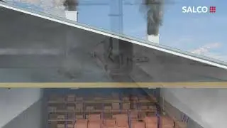 S-Line Smoke Hatch for Cold Storage Safety