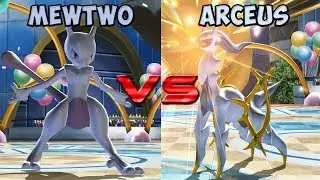 Pokemon battle revolution - Mewtwo vs Arceus