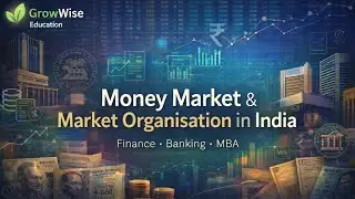 Money Market & Its Organisation in India Explained | @GrowWiseEducation 