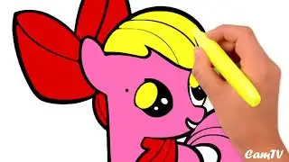 How to Draw Pony| Painting Baby Game| Play Painting Kids| CamTV