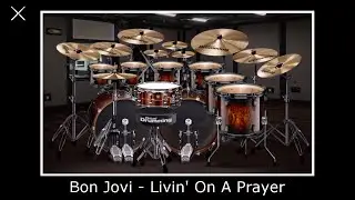 Bon Jovi - Livin' On A Prayer (Virtual Drumming Cover)