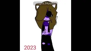 My 2023 oc VS my 2024 3 oc🙂 #oc #alightmotion #ibispaintx #3oc
