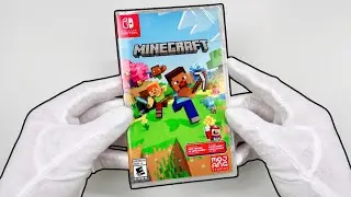 New Minecraft Nintendo Switch 2025 Unboxing + Gameplay
