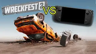 Steam Deck VS Wreckfest 2
