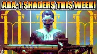ADA-1'S NEW SHADERS PSA!!! GET THIS BEFORE NEXT RESET