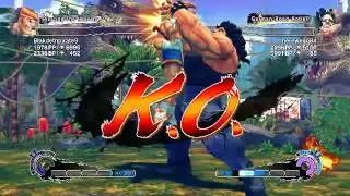 Ultra Street Fighter IV battle: Adon(Blakdethpirate9) vs Hugo(herewego84)