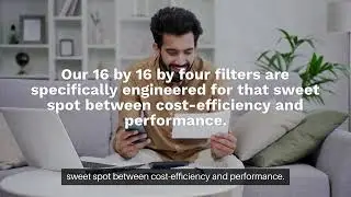 buy top cheap 16x16x4 pleated home hvac furnace air conditioner filter bulk wholesale 12 pack