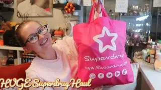 HUGE Superdrug Haul