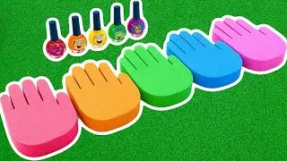 ASMR Slime DIY &ndash; Relaxing Candy Rainbow ASMR with Gumball Explosion