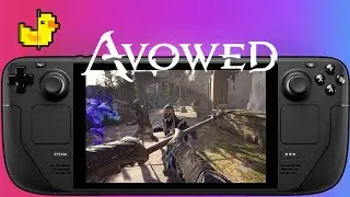 Avowed With Lossless Scaling Frame Generation on SteamOS