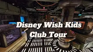 Disney Wish Kids Club Tour | Inside Disney Cruise Line Kids Clubs