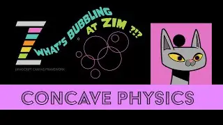 ZIM Bubbling 210. Outline Image and Concave Physics! #JavaScript #Canvas #Box2D #Physics