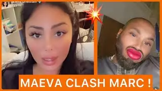 MAEVA GHENNAM CLASH MARC BLATA QUI S&rsquo;EST MOQU&Eacute; DE SON PHYSIQUE !