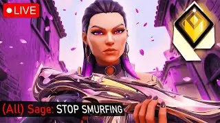 🔴STOMPING VALORANT RANKED