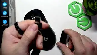 Скрытое расположение беспроводного адаптера Logitech PRO X 2 Superlight