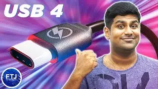 USB 4: 40 Гбит/с, Thunderbolt 3, мощность 100 Вт, 2 дисплея 4K