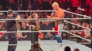 Little Girl Asks Cody Rhodes To Follow Her On Instagram - #WWE Belfast March 22, 2025