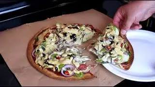 Homemade Plant Based Pizza Recipe