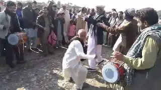 Abnormal Man Dancing in Ground