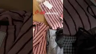 Unboxing order from H&M