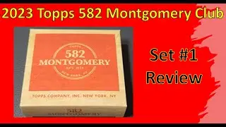 2023 Topps Montgomery Club Set #1 Review