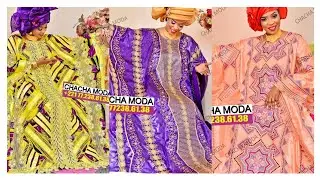 2022 BELLES TENUES DE CHACHA MODA:DERNI&Egrave;R TISSU BAZIN DENTELLE BROD&Eacute; CR&Eacute;ATION AFRICAIN BY CHACHA MOD