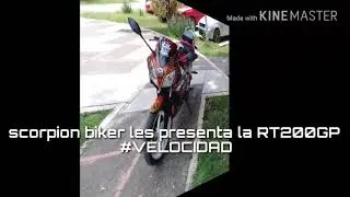 RT200GP ITALIKA 2017 #VELOCIDAD sin ninguna modificaci&oacute;n