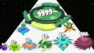 Spinner 3D Evolution Run - Level Up Spinner Max Level Gameplay (New Update)