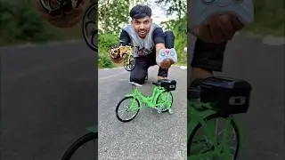 Mini VS Big RC Cycle Unboxing & Test Ride 😊