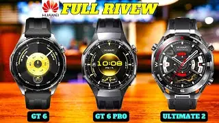 👑HUAWEI Watch GT 6 Pro vs Huawei Watch Ultimate 2 vs Huawei Watch GT 6.