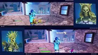 Split screen action