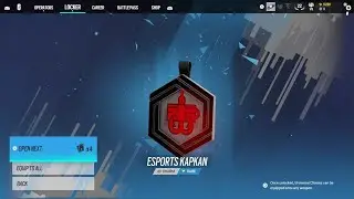 Opening my R6 Esports packs! [PS5]