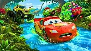 3D Trend McQUEEN Genz vs Kid 67 RUN ZOMBIE from TOXIC RIVERS ESCAPE   Horror Story   BeamNG Driver