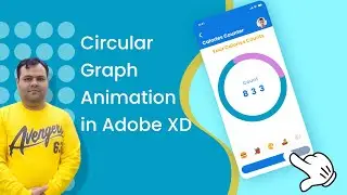 Animate Circular Graph | Adobe XD | UI Design | Mobile Interaction