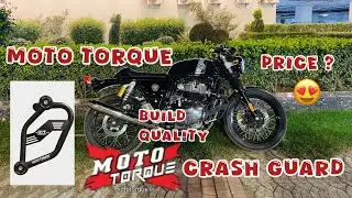 Moto Torque Crash Guards For Continental Gt 650 😍