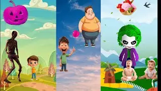 Flying crying babies Catching vs goat, rabbit vs gorilla & car - Funny vfx magic