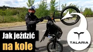 Tutorial jazdy na jednym kole  💪 Talaria MX4
