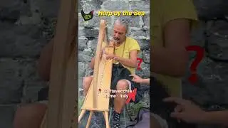 A Harp by the Sea 🌊 | A Real-Life Fairy Tale in Italy 🇮🇹 &mdash; An Unexpected Touch 🤍