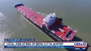 Local jobs at risk of being cut in Jaxport