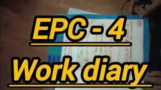 EPC -4 diary 📒📒📒।।B.Ed second semester diary work 📒📒📒📒