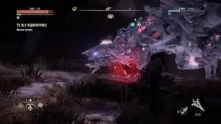 Horizon Zero Dawn&trade; Hacking a thunderjaw