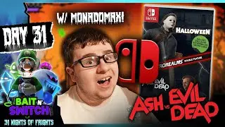 Halloween and Ash vs Evil Dead - 31 Nights of Switch Horror Games
