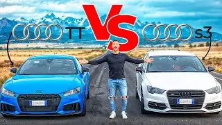 E io che PENSAVO di VINCERE FACILE 😱 AUDI TT 45 TFSI STAGE 1 VS AUDI S3 STAGE 2 (sfida epica!)🔥