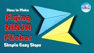Paper Flying Ninja Flicker | How to Make Fly Ninja Flicker