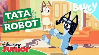 💙 Tato-robot | Bluey | Disney Junior Polska