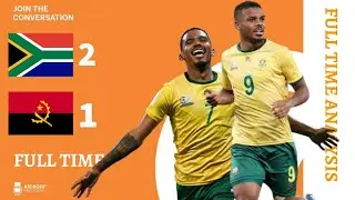 South Africa 🇿🇦 2-1 Angola 🇦🇴 | Foster & Appolis scored | AFCON 2025 excitements & disappointments 