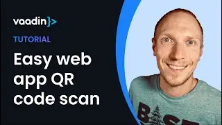 Easy QR code scanner for web apps (Lit + Typescript) | Vaadin Tips