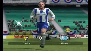 PES 5 ★ Alaves ★ Goal Ruben Navarro ★ Проникающая передача на выход с вратарем ★ #pes
