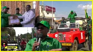 🚘 DR. DAMAS NDUMBARO ATINGA NA CLASSIC CAR KUCHUKUA FOMU SONGEA | AMTAJA DR. SAMIA NA DR. NCHIMBI