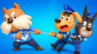 Eps.2 Debut Kepala Polisi Corso 🚔👮🏻| Kota Air! 🌊| Kepala Polisi Labrador | BabyBus Bahasa Indonesia